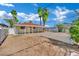 Wide backyard featuring a covered patio area and plenty of space for outdoor activities at 101 N 19Th St, Las Vegas, NV 89101