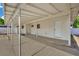 Covered patio featuring white beams and supporting pillars. A great area for relaxing at 101 N 19Th St, Las Vegas, NV 89101