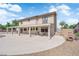 Backyard patio area with plenty of space for outdoor activities and entertaining at 1919 Belcastro St, Las Vegas, NV 89117