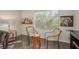 Comfortable living room setup with stylish chairs, decor, and a view through the window at 2068 Mesquite Ln # 203, Laughlin, NV 89029