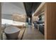 Modern bathroom with stone accent wall, dual vanity, soaking tub and sleek design at 21 Rockstream Dr, Henderson, NV 89012
