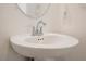 Close up on a single sink with chrome fixtures and a mirror at 3270 Trabia Ave, Henderson, NV 89044