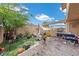 A brick patio with an outdoor grill, perfect for outdoor gatherings at 3363 Pavlo St, Las Vegas, NV 89121