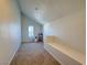 Attic room featuring an arched window and built-in seating at 3606 Di Salvo Dr # 133, Las Vegas, NV 89103