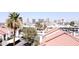 Enjoy city views from rooftop with palm trees and city lights at 3606 Di Salvo Dr # 133, Las Vegas, NV 89103