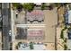 Birds eye view of the property and surrounding neighborhood at 367 N 16Th St, Las Vegas, NV 89101