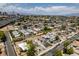 An aerial view showcasing the property's proximity to the city and nearby amenities at 367 N 16Th St, Las Vegas, NV 89101