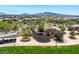 Community playground and picnic area with slides and shaded seating at 412 Gracious Way, Henderson, NV 89011
