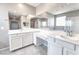 Primary bathroom with double sinks, soaking tub, and shower at 4206 Topaz Hills Dr, North Las Vegas, NV 89032