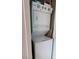 Stacked washer and dryer in unit at 4525 Dean Martin Dr # 2203, Las Vegas, NV 89103