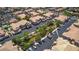 Well-maintained townhome community with common parking and landscaping at 5855 Valley Dr # 2106, North Las Vegas, NV 89031