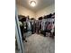 Walk-in closet with ample storage and shelving at 6329 Kitamaya St, North Las Vegas, NV 89031