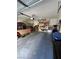 Spacious garage with car and storage shelves at 6329 Kitamaya St, North Las Vegas, NV 89031