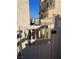View of gated side yard with desert landscaping at 6329 Kitamaya St, North Las Vegas, NV 89031