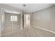 Bedroom with mirrored closet doors and light neutral carpet at 6533 Sundown Heights Ave, Las Vegas, NV 89130