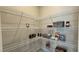 Walk-in pantry features wire shelving for organized kitchen storage space at 9136 Eagle Ford St, Las Vegas, NV 89113