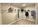 Spacious walk-in closet with plenty of hanging storage and shelving at 9136 Eagle Ford St, Las Vegas, NV 89113