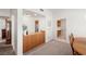 Open concept dining area with a sink, appliances, and breakfast nook at 2821 Whispering Wind Dr, Las Vegas, NV 89117