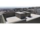A modern rooftop deck featuring a concrete surface, sleek design, and ample space for various activities at 11658 Midnight Melody Ave, Las Vegas, NV 89138