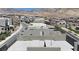 Open rooftop deck overlooking the community showcases ample space for outdoor activities and serene views at 11658 Midnight Melody Ave, Las Vegas, NV 89138