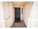 A close up front door shot with security screen at 1709 High Breeze Ct, Las Vegas, NV 89106