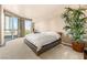 Bright bedroom with large windows offering city views and ample natural light at 2877 Paradise Rd # 702, Las Vegas, NV 89109