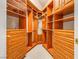 Custom walk-in closet with built-in shelving, drawers, and hanging rods for optimal storage at 2877 Paradise Rd # 702, Las Vegas, NV 89109