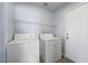 Laundry room with side-by-side washer and dryer at 3221 Epson St, Las Vegas, NV 89129