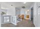 Spacious upstairs landing with staircase and bathroom access at 3221 Epson St, Las Vegas, NV 89129