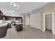 Open kitchen design with an island and stainless steel appliances at 412 Carlton Kay Pl, Las Vegas, NV 89144