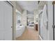 Bright bathroom boasts a soaking tub, glass enclosed shower, and direct access to main bedroom at 445 Colorful Rain Ave, North Las Vegas, NV 89031