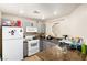 Practical kitchen with granite countertops, a window over the sink and ample cabinet space at 5052 S Rainbow Blvd # 201, Las Vegas, NV 89118