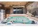 Private hot tub with water features provides the ultimate relaxation at 517 Chance Cove Dr, Henderson, NV 89052