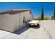 Spacious driveway and clean exterior offering parking and a welcoming entry to the property at 6100 Cocktail Dr, Las Vegas, NV 89130