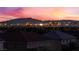 Gorgeous Las Vegas skyline view at sunset from a residential neighborhood at 6209 Exquisite Ave, Las Vegas, NV 89110
