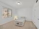 Bright, minimalist bedroom features a comfortable air mattress and a calming atmosphere at 6868 Sky Pointe Dr # 1107, Las Vegas, NV 89131