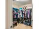 Spacious walk-in closet features ample storage and organization options at 7224 Piute Mesa St, North Las Vegas, NV 89084