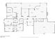 Detailed floorplan showcasing the layout of the home, including the primary suite, kitchen, and garage at 8650 W Verde Way, Las Vegas, NV 89149