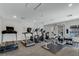 Well-equipped gym includes treadmills, elliptical machines, weight machines and benches for fitness enthusiasts at 9270 Apache Springs Dr, Las Vegas, NV 89117