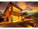 This beautifully landscaped home features modern design with a multi-story rear elevation at 10342 Kesington Dr, Las Vegas, NV 89135