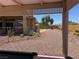 Desert backyard featuring landscaping and plants at 18 Brookridge Dr, Henderson, NV 89052