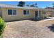 Expansive backyard featuring a covered patio, perfect for outdoor living and entertaining at 1809 Lamplighter Ln, Las Vegas, NV 89104