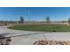 Expansive green space with paved path and lush lawns, complemented by basketball and playground areas at 2084 Airy Petals Walk, Henderson, NV 89044