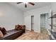 Bedroom with large storage closet and doorway to the rest of the house at 2766 Mintlaw Ave, Henderson, NV 89044