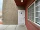 Close-up of the front door and window, showing the unit number 1149 at 4730 E Craig Rd # 1149, Las Vegas, NV 89115