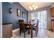 This dining room offers lots of natural light at 5025 Chambliss Dr, Las Vegas, NV 89130