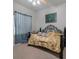 Cozy bedroom with metal bedframe, soft natural light, and charming decor at 6061 Moonlight Sonata Ave, Las Vegas, NV 89122