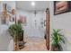 Inviting foyer with tile flooring and decor at 6061 Moonlight Sonata Ave, Las Vegas, NV 89122