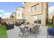 Virtual Staging: Large backyard patio with room for dining, seating and BBQ at 11676 Midnight Melody Ave, Las Vegas, NV 89138