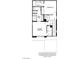 Third-floor floorplan showing primary bedroom, bath, second bedroom, laundry and walk-in closet at 1529 Little Penguin St, Las Vegas, NV 89138